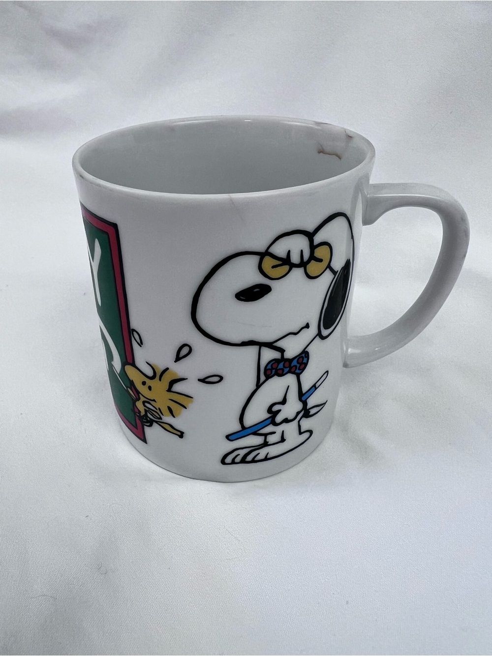 Peanuts Characters Snoopy & Woodstock "My Mug" Teacher Books/Desk Coffee Cup Mug